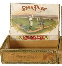 1900 Star Play Cigar Box